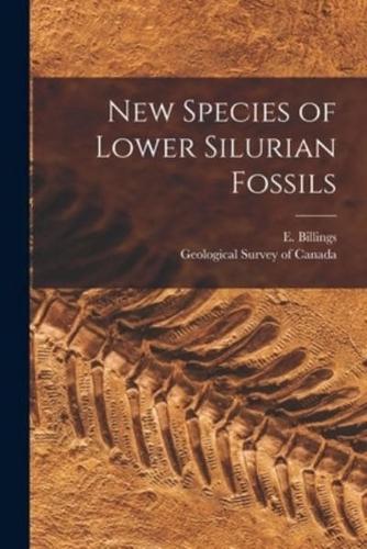 New Species of Lower Silurian Fossils [Microform]