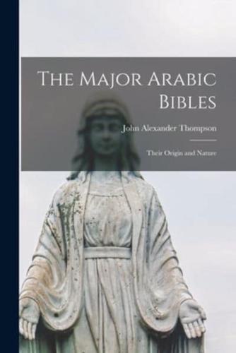 The Major Arabic Bibles