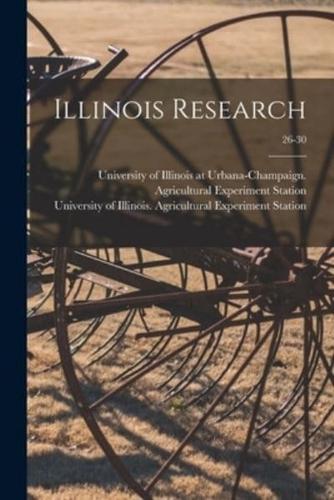 Illinois Research; 26-30