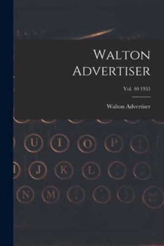 Walton Advertiser; Vol. 40 1955