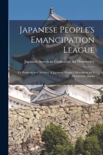 Japanese People's Emancipation League