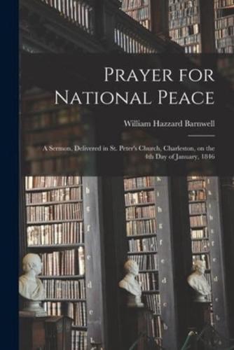 Prayer for National Peace