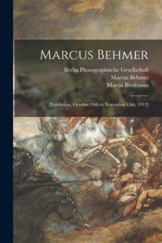 Marcus Behmer