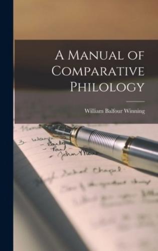 A Manual of Comparative Philology