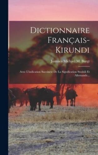 Dictionnaire Français-Kirundi