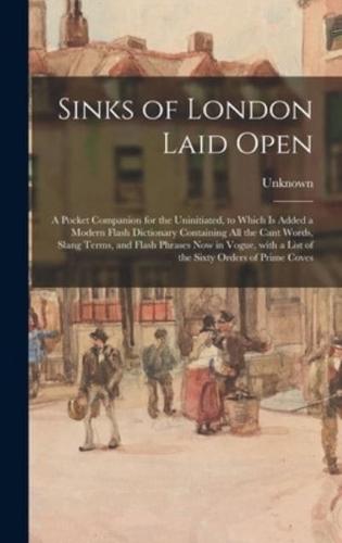 Sinks of London Laid Open