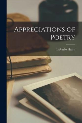 Appreciations of Poetry