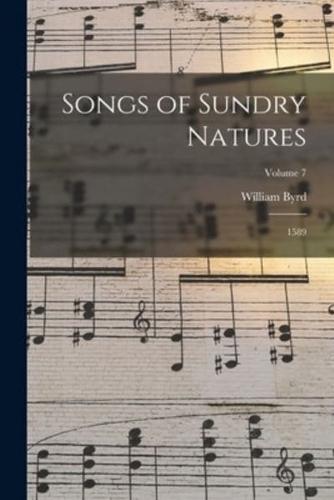 Songs of Sundry Natures