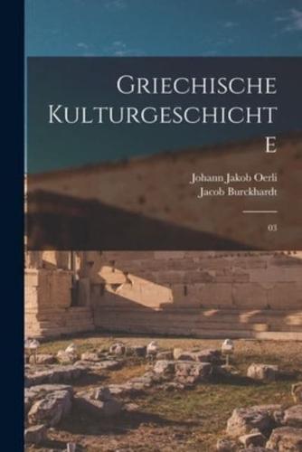 Griechische Kulturgeschichte