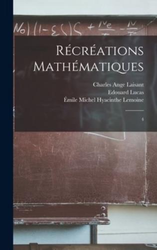 Récréations Mathématiques