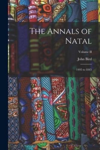 The Annals of Natal