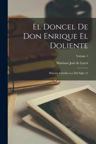 El Doncel De Don Enrique El Doliente