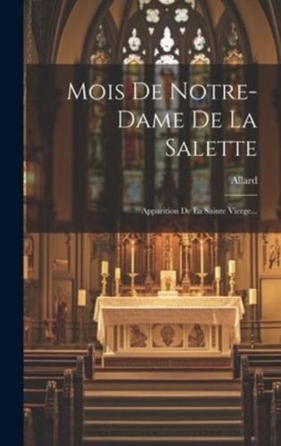 Mois De Notre-Dame De La Salette