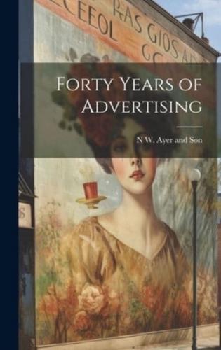 Forty Years of Advertising