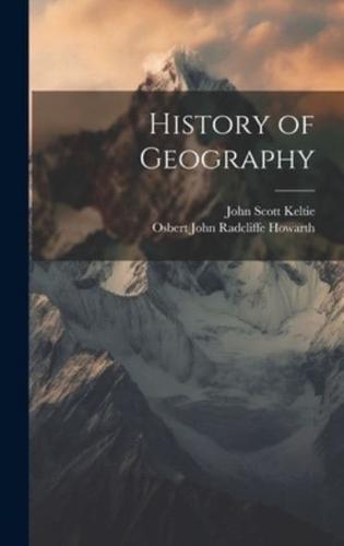 History of Geography