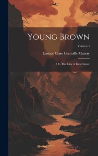Young Brown; or, The Law of Inheritance; Volume I