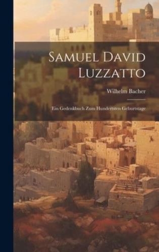 Samuel David Luzzatto