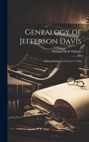 Genealogy of Jefferson Davis