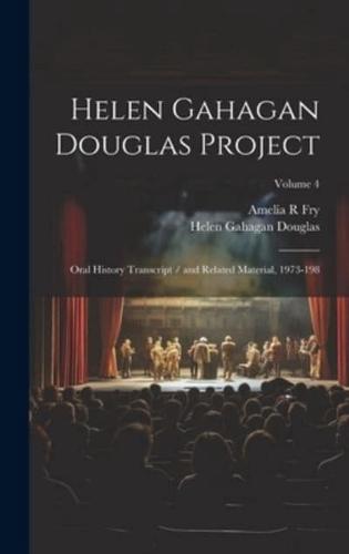 Helen Gahagan Douglas Project