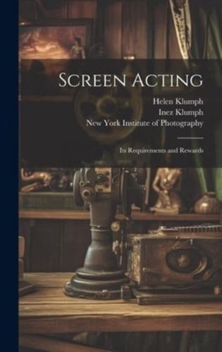 Screen Acting