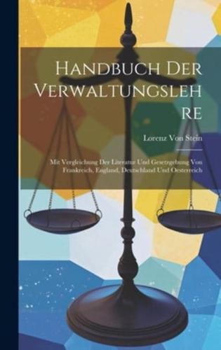 Handbuch Der Verwaltungslehre