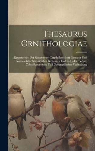 Thesaurus Ornithologiae