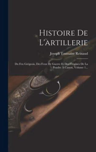 Histoire De L'artillerie