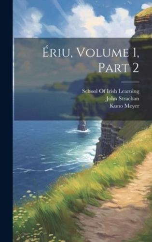 Ériu, Volume 1, Part 2