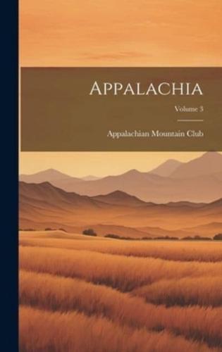 Appalachia; Volume 3