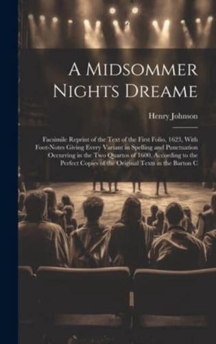 A Midsommer Nights Dreame