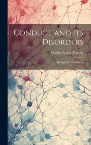 Conduct and Its Disorders