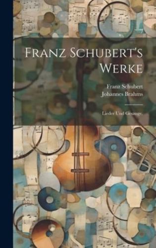 Franz Schubert's Werke