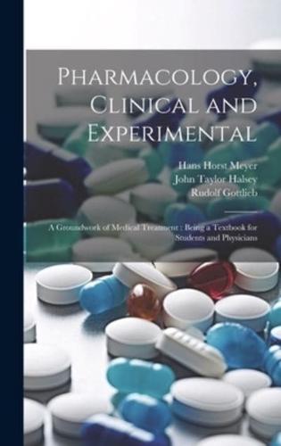 Pharmacology, Clinical and Experimental