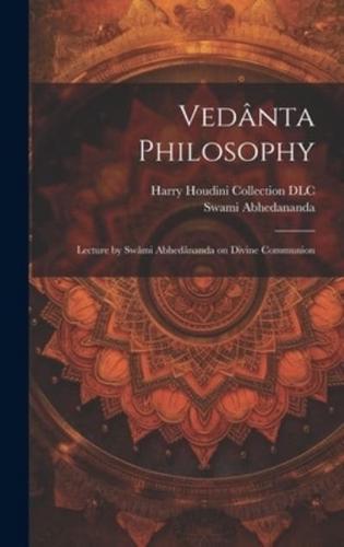 Vedânta Philosophy