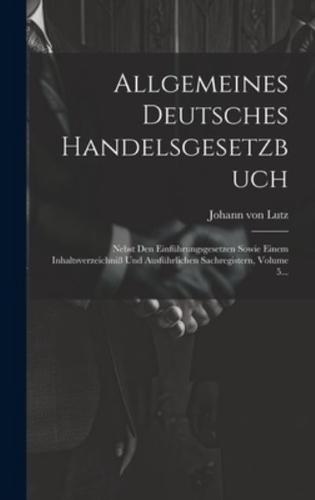 Allgemeines Deutsches Handelsgesetzbuch