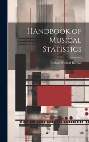 Handbook of Musical Statistics