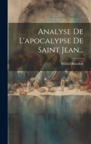 Analyse De L'apocalypse De Saint Jean...