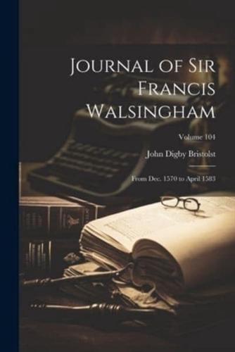 Journal of Sir Francis Walsingham