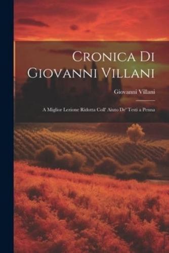 Cronica Di Giovanni Villani