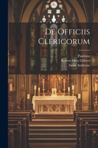 De Officiis Clericorum