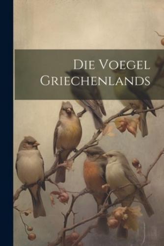 Die Voegel Griechenlands