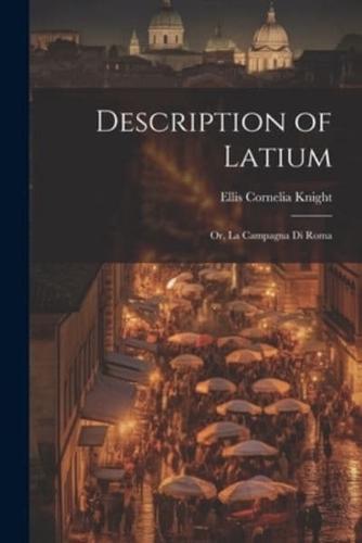 Description of Latium