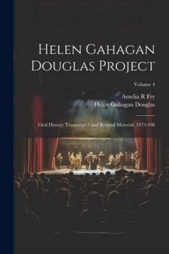 Helen Gahagan Douglas Project