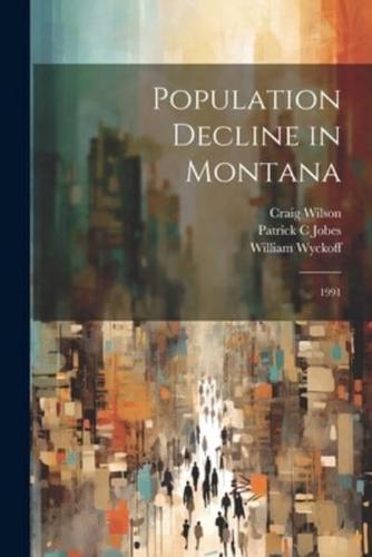 Population Decline in Montana