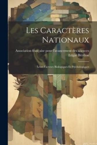 Les Caractères Nationaux