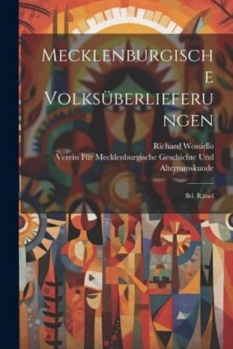 Mecklenburgische Volksüberlieferungen