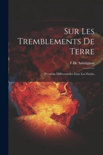 Sur Les Tremblements De Terre