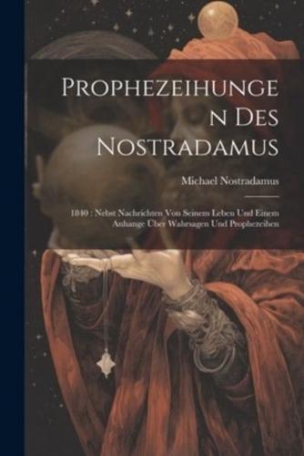 Prophezeihungen Des Nostradamus