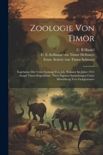 Zoologie Von Timor