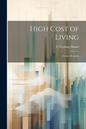 High Cost of Living